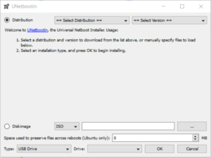 unetbootin - Create windows 10 bootable USB from ISO file
