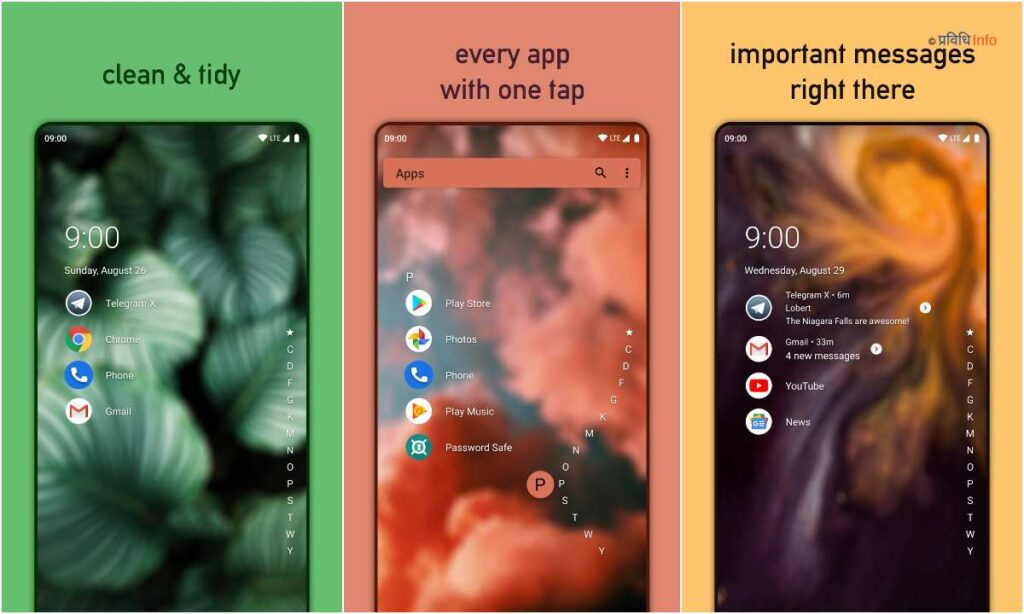 Top 10 Best Unique Android Apps. Niagara Launcher