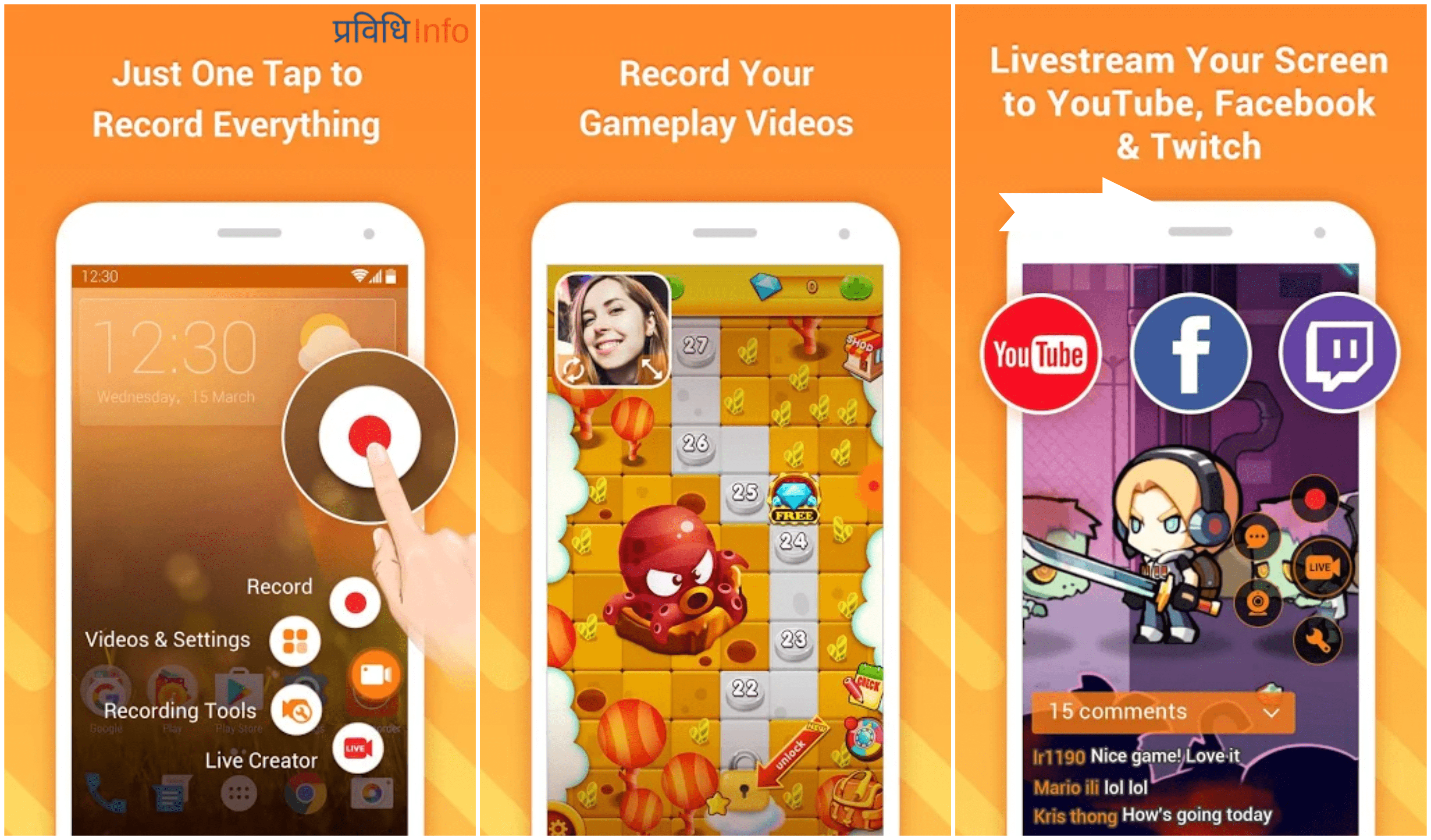 DU Recorder - Top 10 Unique & Best Free Android Apps – February 2019