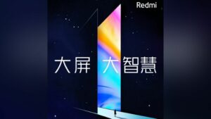 Redmi TV Poster on Weibo