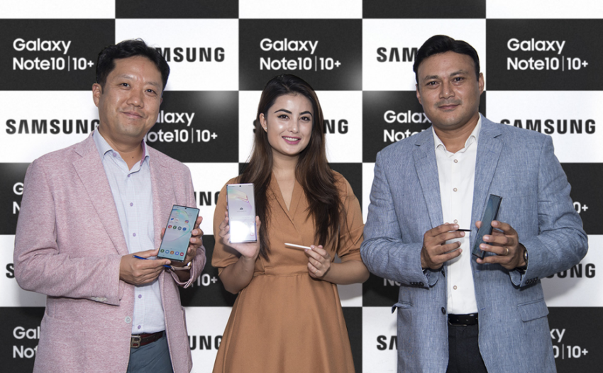 Samsung galaxy Note 10 and Note 10 Plus Price in Nepal