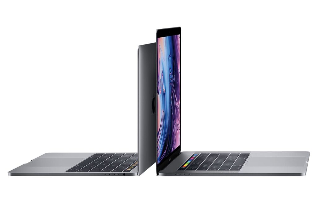 Apple MacBook Pro 2016 Apple MacBook 2016 has a Touch ID’ fingerprint scanner for unlocking and locking the device and the trackpad is relatively larger than old version MacBook Pro’s. Apple MacBook Pro 2016also has 2nd gen butterfly mechanism keyboard which gives user a really good feeling while typing. MacBook Pro 2016 also has USB Type-C ports and a headphone jack port.  The base model of MacBook Pro 2016 13-inch model doesn’t feature Touch Bar but comes with relatively slow 2.0GHz Intel 6th gen ‘Skylake’ Core i5 processor. The other 13-inch model which has Touch Bar comes with a faster 2.9GHz chip and both of the 13-inch variants have 8GB RAM with 256GB storage and Intel Iris Graphics.   15-inch MacBook 2016 offers 2.7GHz or 2.6GHz quad-core i7 6th gen Skylake chip. The 2.7GHz variant features 256GB storage whereas 2.7GHz features 512GB and both of these variants come with 16GB RAM, AMD Radeon Pro 450 series graphics and 2GB Graphic card. There is another graphic card also, “Intel HD 530 graphics” and MacBook Pro 2016 shifts between these two according to task requirements. Apple MacBook Pro 2016 Specifications  Display	15-Inch, 2880x1800/ 13-inch, 2560x1600 (Both Retina Display) OS	macOS High Sierra Weight	1.37kg of 13-inch, 1.83kg of 15-inch CPU, GPU	13-inch: 2.0GHz Core i5 Intel 6th gen ‘Skylake’ processor, Intel Iris Graphics                2.9GHz core i5 Intel 6th gen ‘Skylake’ processor, Intel iris Graphics 15-inch: 2.6Ghz Core i7 6th gen Skylake chip,  AMD Radeon Pro 450 series and Inel                 HD 530                 2.7GHz Core i7 6th gen Skylake chip, AMD Radeon Pro 450 series and Inel                 HD 530 Memory	13-inch: 2.0GHz/8GB/256GB, 2.9GHz/8GB/256GB 15-inch: 2.6GHz/16GB/256GB, 2.7GHz/16GB/512GB Battery	13-inch: 10 hours of battery life, 50 watt hours 15-inch: 10 hours of battery life, 76 watt hours Color options	Space Grey, Silver MacBook Pro 2016 Price in Nepal	       Apple MacBook Pro 2017  Apple MacBook Pro 2017 13.3-inch comes with a 2560x1600 Retina display. It features 2.3GHz dual-core Intel Core i5 processor, Turbo Boost up to 3.6GHz,Intel Iris Plus Graphics 640 8GB RAM and 128GB or 256GB storage variant. The other 13-inch variant offers 3.1GHz dual-core Intel Core i5 processor, Turbo Boost up to 3.5GHz, Intel Iris plus Graphics 650, 8GB RAM and 256GB or 512GB storage options. This variant has Touch Bar and Touch ID. Apple MacBook Pro 2017 15-inch comes with a 2800x1800 retina display and Touch Bar with integrated Touch ID sensor. It features 2.8 GHz quad-core Intel Core i7 processor, Turbo Boost up to 3.8GHz, Radeon Pro 555 with 2GB GDDR5 Graphic card and another Intel HD Graphics 630. Another variant of 15-inch comes with 2.9 GHz quad-core Intel Core i7 processor, Turbo Boost up to 3.8GHz, Radeon Pro 560 with 4GB GDDR5 Graphic card and another Intel HD Graphics 630. It also packs a 76.0 watt-hour battery which can give 10 hours of juice.  Apple MacBook Pro 2017 Specifications Display	15-Inch, 2880x1800, 13-inch, 2560x1600 (Both Retina Display) OS	macOS Mojave Weight	1.37kg of 13-inch, 1.83kg of 15-inch CPU, GPU	13-inch: 2.3GHz dual-core Intel Core i5 processor, , Intel Iris Plus 640 Graphics                 3.1GHz dual-core i5 processor, Intel iris Plus 650 Graphics  15-inch: 2.8Ghz Core i7 processor,  AMD Radeon Pro 555 series and Intel                 HD 650                 2.9GHz Core i7 processor, AMD Radeon Pro 560 series and Intel                 HD 630 Memory	13-inch: 2.3GHz/8GB/128GB, 3.1GHz/8GB/256GB 15-inch: 2.8GHz/16GB/256GB, 2.9GHz/16GB/512GB Battery	13-inch: 10 hours of battery life, 49.2 watt hours 15-inch: 10 hours of battery life, 76.0 watt hours Color options	Space Grey, Silver MacBook Pro 2016 Price in Nepal	        Apple MacBook Pro 2018  Apple MacBook Pro 2018 13-inch features a 2560x1600 Retina display and Touch Bar with integrated Touch ID sensor. It is packed with 2.3GHz quad-core Intel Core i5, Turbo Boost up to 3.8GHz, Intel iris Plus Graphics 655, 8GB RAM with 256GB or 512 GB of storage. It also has 58.0 watt hour battery which can provide 10 hours of juice. It has four Thunderbolt ports and USB 3.1 Gen 2. It packs 58 watt hours of battery which provides 10 hours of juice. Apple MacBook Pro 2018 15-inch features a 2880x1800 Retina display and also has Touch bar with integrated Touch ID sensor.  It comes with 2.2GHz 6-core Intel core i7 processor, turbo boost up to 4.1GHz, Radeon Pro 555X Graphic chip, 4GB graphic card, 16GB of RAM and 256GB of storage. The other variant comes in 2.6GHz 6-core Intel Core i7 processor, Turbo Boost up to 4.3GHz, Radeon Pro 560X graphic chip, 4GB graphic card, 16GB RAM and 512GB of storage. MacBook Pro 2018 has four Thunderbolt 3 ports and USB 3.1 Gen 2 port. It packs 83.6 watt hour battery which provides 10 hours of juice.  Apple MacBook Pro 2018 Specifications Display	15-Inch, 2880x1800, 13-inch, 2560x1600 (Both Retina Display) OS	MacOS Mojave Weight	1.37kg of 13-inch, 1.83kg of 15-inch CPU, GPU	13-inch: 2.3GHz quad-core Intel Core i5 processor, , Intel Iris Plus 655 Graphics 15-inch: 2.2Ghz 6-core Intel Core i7 processor,  AMD Radeon Pro 555X series Memory	13-inch: 2.3GHz/8GB/256GB 15-inch: 2.2GHz/16GB/512GB Battery	13-inch: 10 hours of battery life, 58 watt hours 15-inch: 10 hours of battery life, 83.6 watt hours Color options	Space Grey, Silver MacBook Pro 2016 Price in Nepal	  Apple MacBook Pro 2019 Apple MacBook Pro 2019 13-inch comes with a 2560x1600 Retina display, 2.4GHz quad-core Intel Core i7, Turbo Boost up to 4.1GHz, Intel Iris Plus graphics 655, 8GB RAM and 256GB or 512GB of storage options. This 13-inch variant also has four Thunderbolt 3 (USB-C) ports. It also packs 58.0 watt hour battery which can give 10 hours of juice. It also features Touch Bar with integrated Touch ID sensor, multi touch gestures and precise cursor control just like its predecessors.  Apple MacBook Pro 2019 15-inch comes with a 2880x1800 Retina display, 2.6GHz 6-core Intel Core i7, Turbo Boost up to 4.5GHz, Radeon Pro 555X graphic chip with 4GB graphic card and Intel UHD Graphics 630. It also offers 256GB of storage options. The other variant features 2.3GHz 8-core Intel Core i9, Turbo Boost up to 4.8GHz, Radeon Pro 560X graphic chip, 4GB of graphic card, 16GB RAM and 512GB of storage.  It packs 83.6 watt hour battery which provides 10 hours of juice. It also features Touch Bar with integrated Touch ID sensor, multi touch gestures and precise cursor control just like its predecessors.  Apple MacBook Pro 2019 Specification Display	15-Inch, 2880x1800, 13-inch, 2560x1600 (Both Retina Display) OS	MacOS Mojave Weight	1.37kg of 13-inch, 1.83kg of 15-inch CPU, GPU	13-inch: 2.4GHz quad-core Intel Core i7 processor, , Intel Iris Plus 655 Graphics              15-inch: 2.6GHz 6-core Intel Core i7 processor,  AMD Radeon Pro 555X series                 2.3GHz 8-core Intel Core i9 processor, AMD Radeon Pro 560X series Memory	13-inch: 2.4GHz/8GB/256GB, 2.4GHz/8GB/512GB 15-inch: 2.6GHz/16GB/256GB                 2.3GHz/16GB/512GB  Battery	13-inch: 10 hours of battery life, 58 watt hours 15-inch: 10 hours of battery life, 83.6 watt hours Color options	Space Grey, Silver MacBook Pro Price in Nepal	