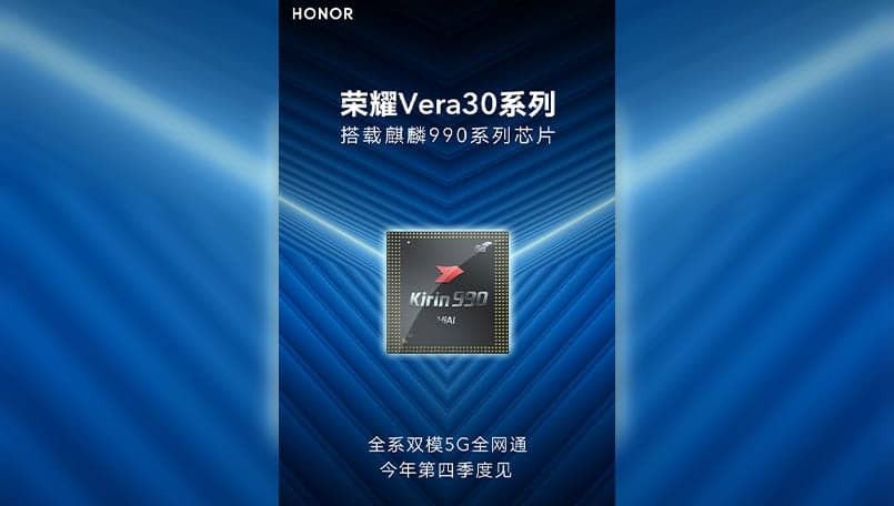honor v30 kirin 990 chipset performance