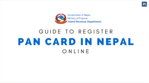 How to apply or register PAN Card in Nepal online. e-PAN