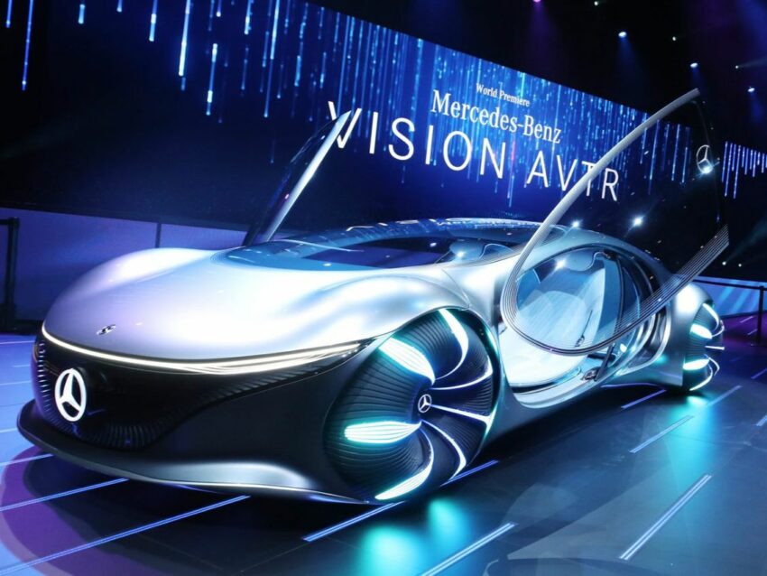 Mercedes Vision AVTR concept car CES 2020