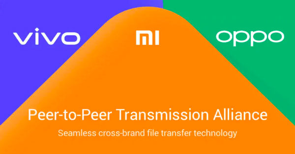 Vivo-OPPO-Xiaomi-peer-to-peer-transmission