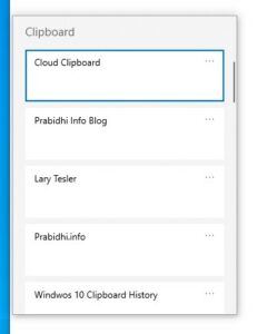 How to enable or disable Windows 10 Clipboard History