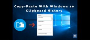 how to enable-disable Windows 10 clipboard history
