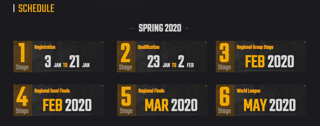pmco 2020 springsplit schedule