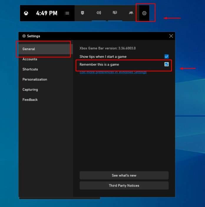 Enable Windows 10 Game Mode for smooth gameplay