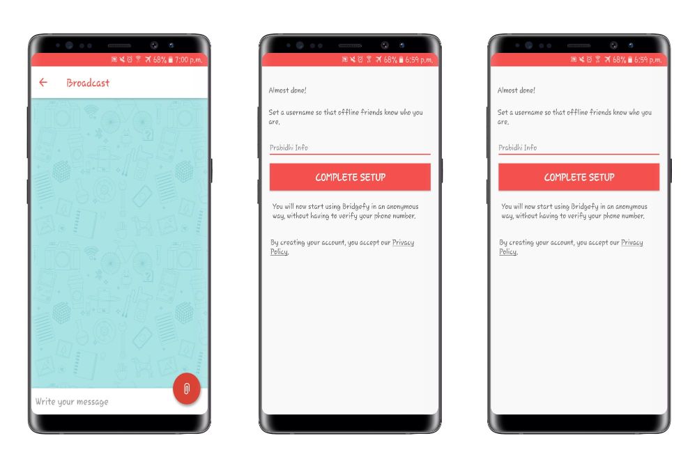 download bridgefy android offline messaging app
