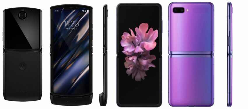 samsung galaxy Z-Flip versus Motorola-Razr 2019 Foldable Phone