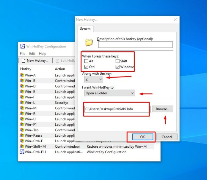 How to create custom keyboard hotkeys on Windows 10