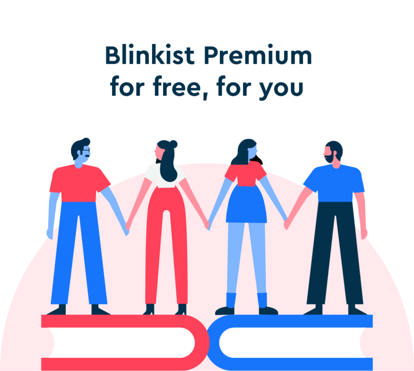 Blinkist Premium free 30 days coronavirus, covid-19 offer