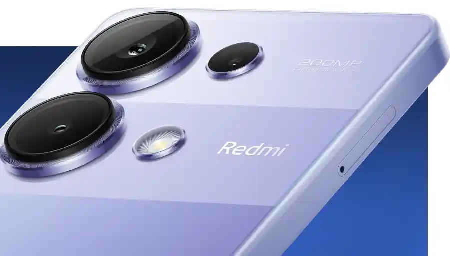 An Image of Redmi Note 13 Pro Smartphone Showing the Triple Camera Setup